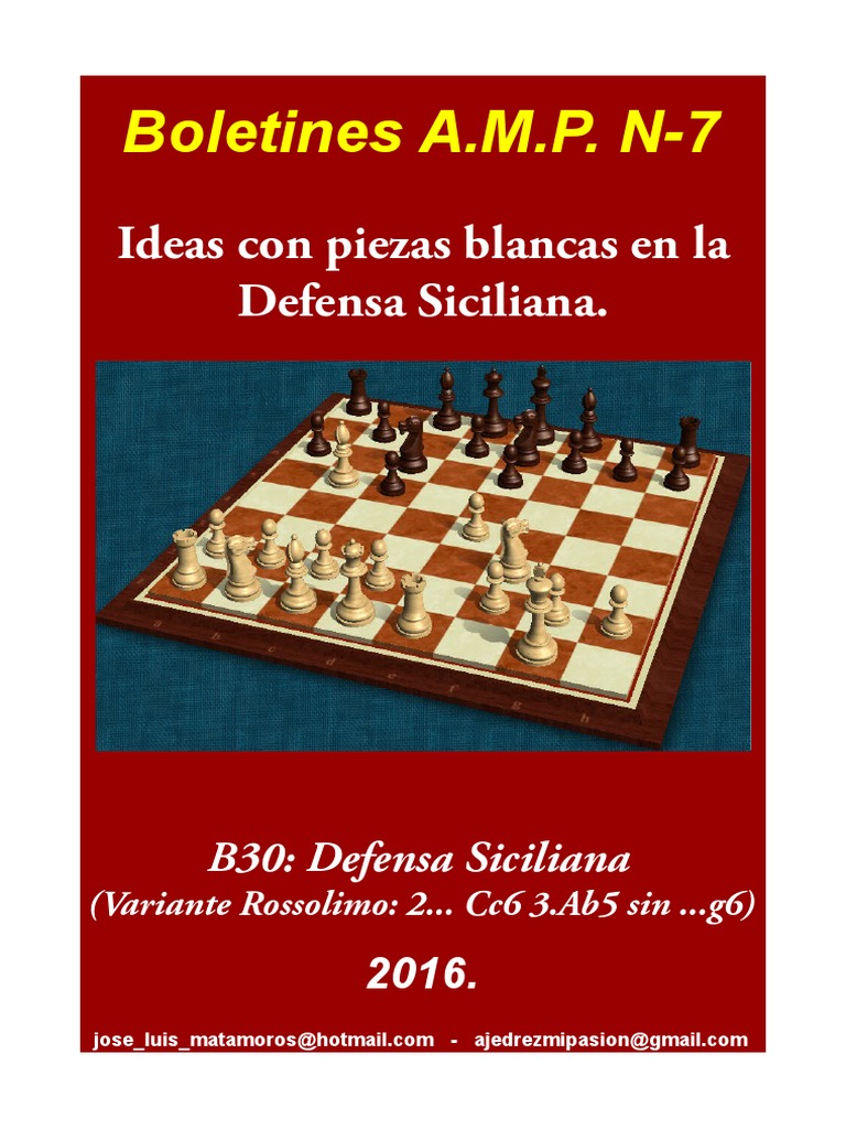 Estrategias en la Defensa Siciliana | PDF | Juegos de mesa | Juegos ...
