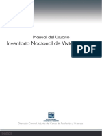 Inventario Nacional de Viviendas