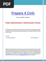 Download IGNOUs Public Administration material Part-1 Administrative Theory by Prep4Civils SN39746540 doc pdf