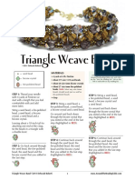Triangle Weave Band: Materials