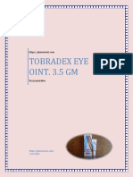 Tobradex Eye Oint. 3.5 GM