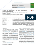 Cancer Detection by DNA