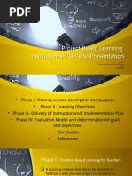 Instructional Plan and Presentation