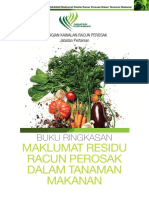 Buku Ringkasan Residu Racun Perosak TNMN Makanan