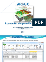 arcgis tablas