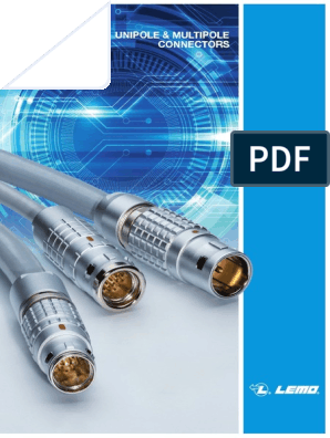 Unipole Multipole-973098, PDF, Electrical Connector