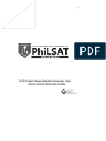 Philsat Practice Booklet