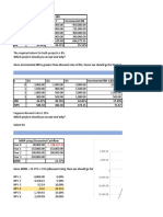 Which Project Should You Accept and Why?: Chart Title