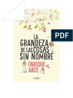 Arce Enrique - La Grandeza de Las Cosas Sin Nombre