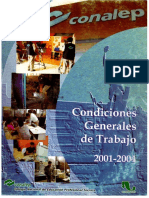 Condiciones Generales de Trabajo Conalep