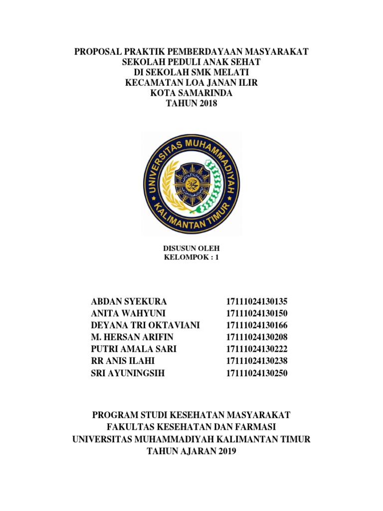 Proposal Pemberdayaan Kel 1 5a