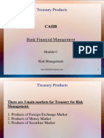 Treasury Products for Risk Management