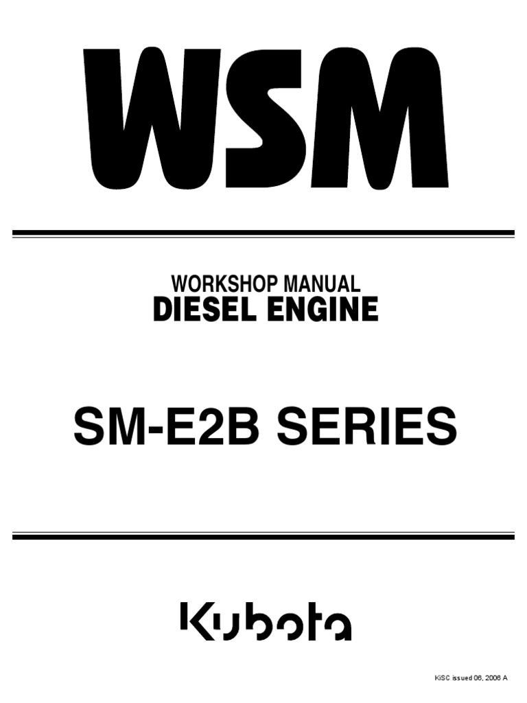 KUBOTA D902-E2B DIESEL ENGINE Service Repair Manual.pdf | Horsepower