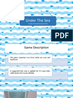 Under The Sea: Creative Educational Game Idea