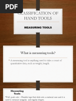 Classification of Hand Tools