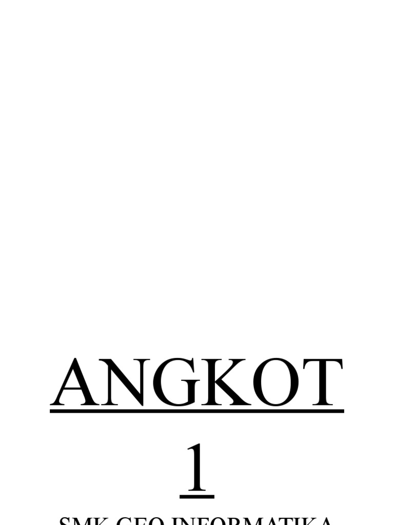 Label Angkot | PDF | Business | Science & Mathematics