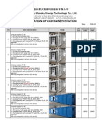 Quotation of Container Station: Wenzhou Bluesky Energy Technology Co., LTD