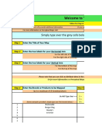 Perceptual Map Template 2D