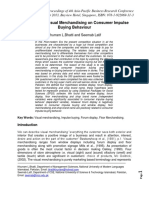 The Impact of Visual Merchandising On Co PDF