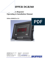 Skipper Dgr360: Digital Gyro Repeater Operating & Installation Manual