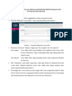 Panduan Section Editor Menggunakan Ojs Versi 3