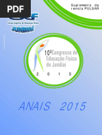 Anais 10 º Congresso Educação Física Jundiai