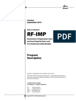 Rf-Imp: Program Description