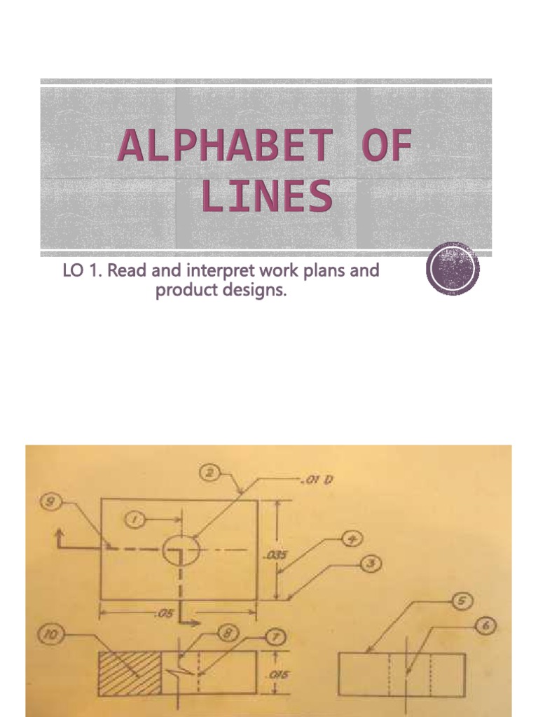 Understanding Types of Technical Lines | PDF | Computers | Technology ...