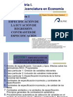 Tema 1. Errores de Especificacion