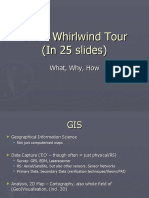 GIS Whirlwind Tour