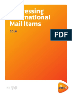 Addressing International Mail Items