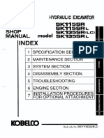 Kobelco SK115SR SK115SRL SK135SR SK135SRLC SK135SRL Crawler Excavator Service Repair Shop Manual（YV01-00101　 YY01-00101　 YH01-00101