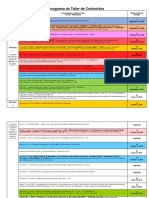 Cronograma de Taller de Contenidos 2018 - 2019[1]