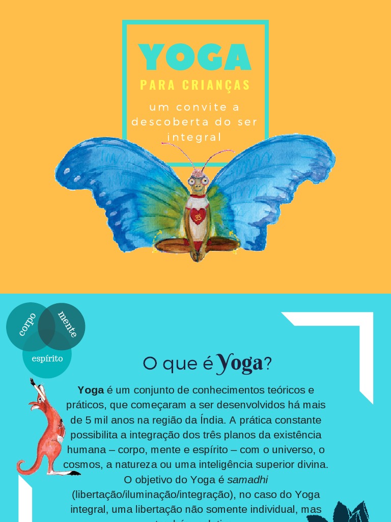Yoga Integral para Crianças: Benefícios e Práticas | PDF | Ioga ...