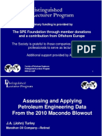 Assessing and Applying Petroleum Engineering Data From the 2010 Macondo Blowout