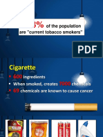 Of The Population Are "Current Tobacco Smokers"