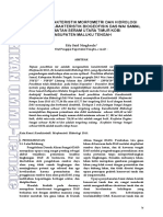 Analisis Karakteristik Morfometri Dan Hidrologi Se