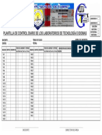 Hoja de Control Laboratorio