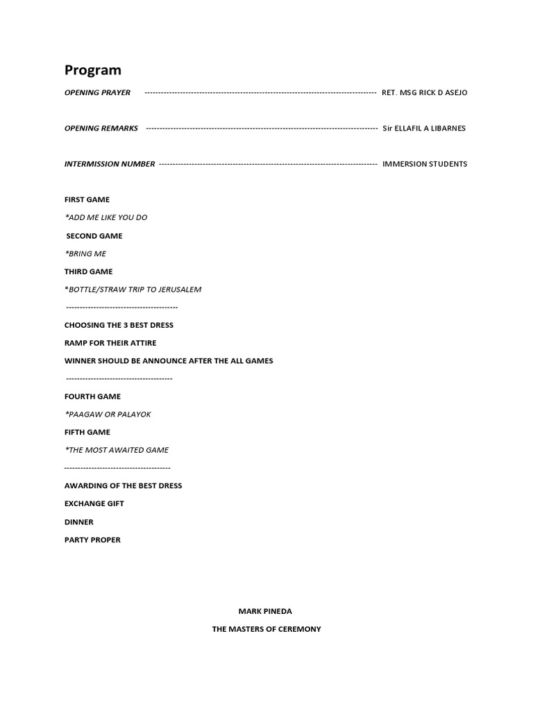 Program | PDF | Technology & Engineering