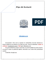 Modele de Fișe de Lectură PDF