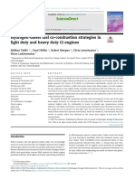 Hydrogen-Diesel Fuel Co-Combustion Strategies in Light Duty and Heavy Duty CI Engines