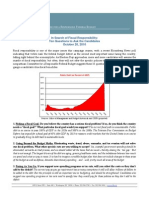 2010 Midterm Election - Fiscal Responsibility