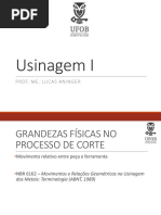 Aula 2 - Grandezas Físicas No Processo de Corte