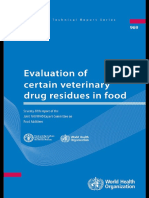 Who Revisión Fármacos Veterinarios PDF