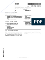 European Patent Application: Improving Slag Detachability