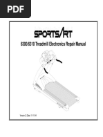 6300/6310 Treadmill Electronics Repair Manual: Version 2 Date: 11-11-04