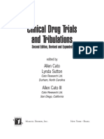 Cato - Clinical Drug Trials and Tribulations PDF