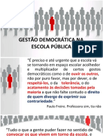 GESTÃO DEMOCRÁTICA