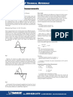 Transcat T R: Electrical Power Measurements