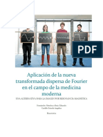 Aplicación de La Nueva Transformada Dispersa de Fourier en El Campo de La Medicina Moderna